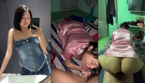 Kontolku diisi 4 bola bulat yang kencang, meski tidur nyenyak langsung bangun dan loncat ngentot